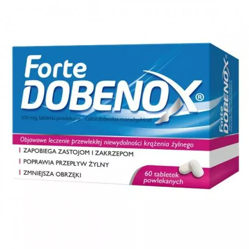 Dobenox Forte 500 mg, 60 tabletek powlekanych