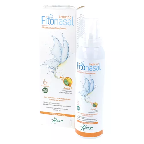 Fitonasal Pediatric - udrożnienie błony śluzowej nosa, spray, 125 ml