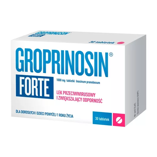 Groprinosin Forte 1000 mg, 30 tabletek