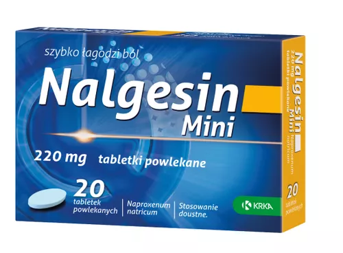 Nalgesin Mini 220 mg, 20 tabletek powlekanych