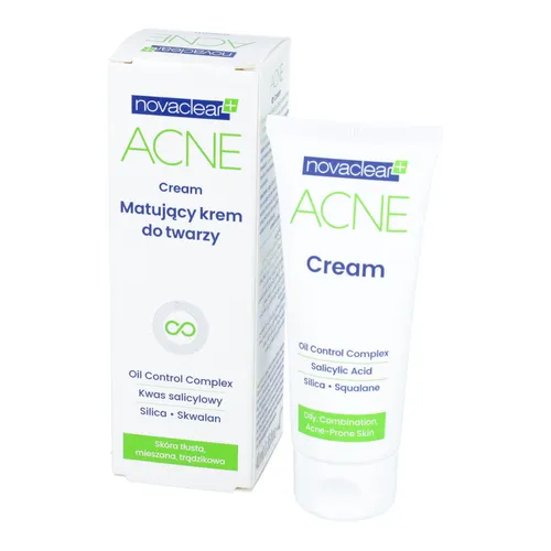 Novaclear ACNE  - Matujący krem do twarzy, 40 ml