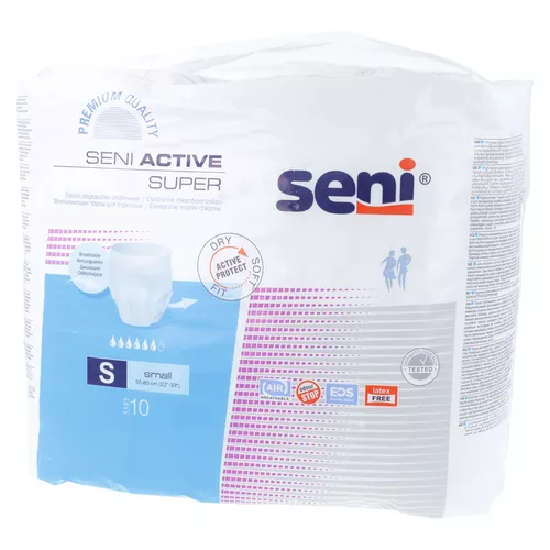 Seni Active Classic - Majtki chłonne, rozmiar S, 55-85 cm 30 sztuk