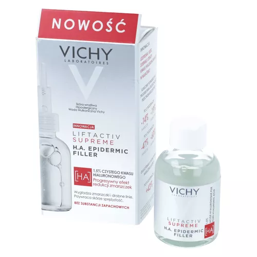 Vichy Liftactiv Supreme - H.A. Epidermic Filler, serum przeciwzmarszczkowe, 30 ml