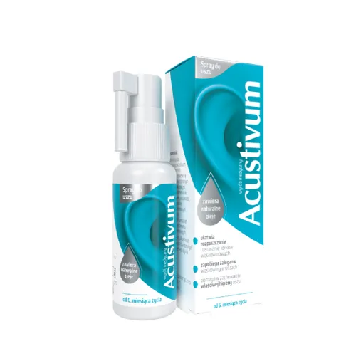 Zdrovit Acustivum - spray do uszu, 20 ml