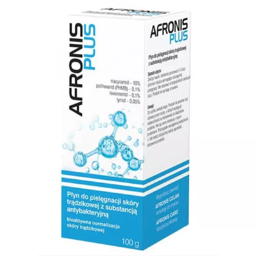 AFRONIS PLUS - płyn do pielęgnacji skóry trądzikowej, 100 g