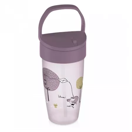 Lovi - kubek ze słomką Freestyle Girl,35/355, 350 ml