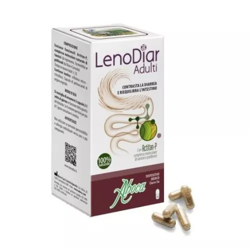 Lenodiar Adult - wsparcie przy biegunce, 20 kapsułek
