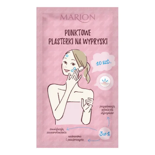 MARION - punktowe plasterki na wypryski, 10 sztuk