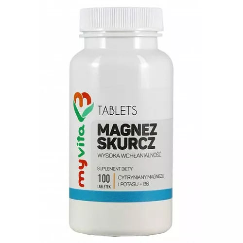 MyVita Magnez Skurcz, 100 tabletek