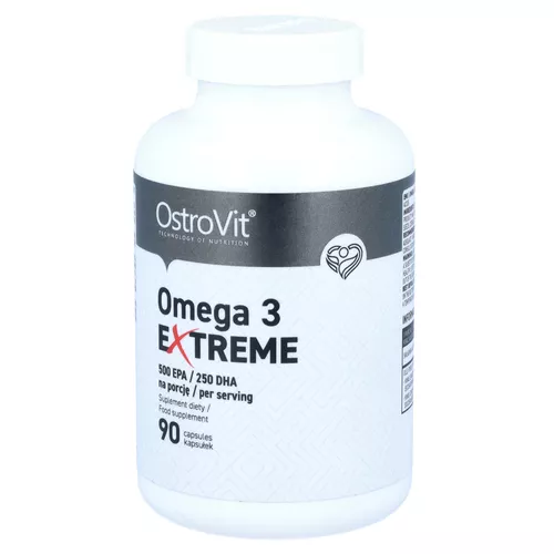 OstroVit Kwas omega 3 Extreme, 90 kapsułek