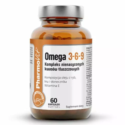 PharmoVit Omega 3-6-9, 60 kapsułek softgel