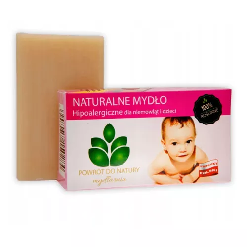 Powrót Do Natury - hipoalergiczne mydło dla dzieci i niemowląt, 100 g