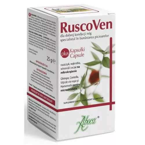 RuscoVen Plus, 50 kapsułek