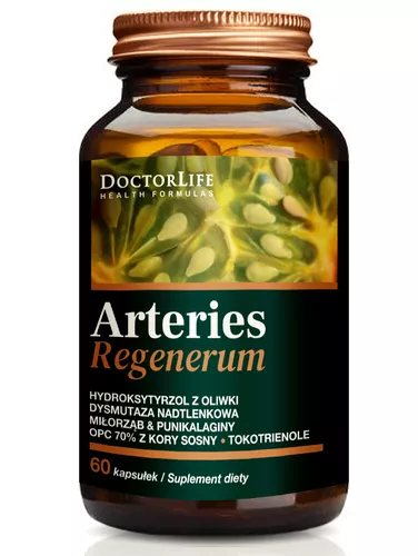 Doctor Life Arteries Regenerum z K2, 60 kapsułek