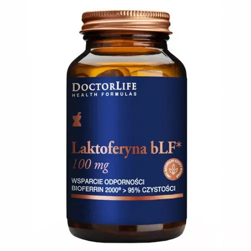 Doctor Life laktoferyna bLF, 30 kapsułek