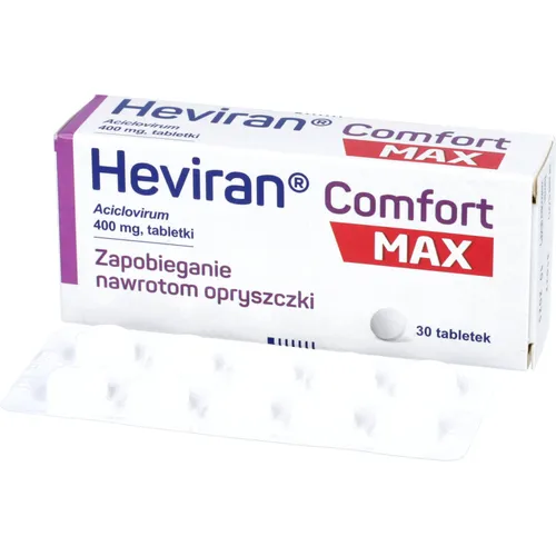 Heviran Comfort Max 400 mg, 30 tabletek