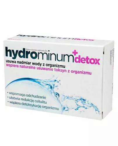 Hydrominum + Detox, 30 tabletek