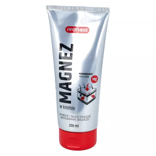 BIOXON - Apotheke, magnez w kremie, 200 ml