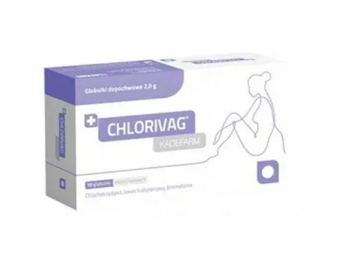 Chlorivag - Globulki dopochwowe, 10 sztuk
