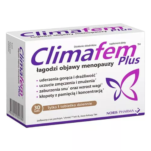 Climafem Plus, 30 tabletek