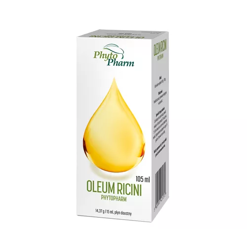 Oleum Ricini 14,37 g/15 ml, płyn doustny, 105 ml