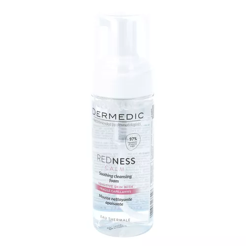 DERMEDIC REDNESS CALM - kojąca pianka oczyszczająca, 150 ml