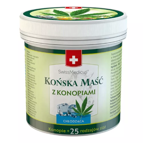 HERBAMEDICUS - maść końska chłodząca z konopiami, 500 ml