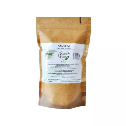 Natur Planet - ksylitol brzozowy fiński, proszek, 500 g