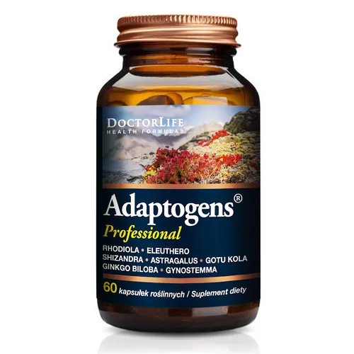 Doctor Life Asian Adaptogens, 60 kapsułek