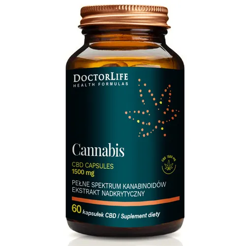 Doctor Life Cannabis, 60 kapsułek
