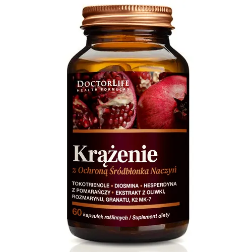 Doctor Life Krążenie z Ochroną Śródbłonka Naczyń, 60 kapsułek