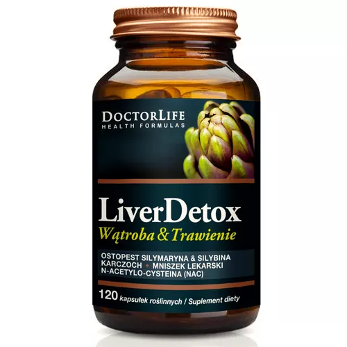 Doctor Life Liver Detox, 120 kapsułek