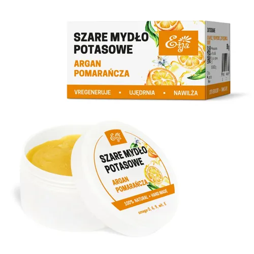 ETJA - naturalne mydło, argan i pomarańcza, 80 g