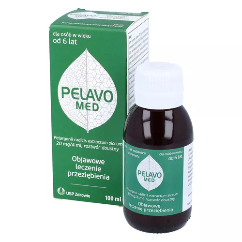 PELAVO Med 20 mg/4 ml, roztwór doustny, 100 ml