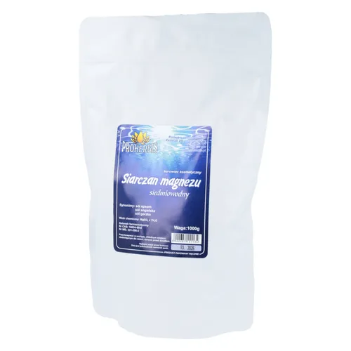 PROHERBIS - siarczan magnezu siedmiowodny, sól Epsom, 1 kg