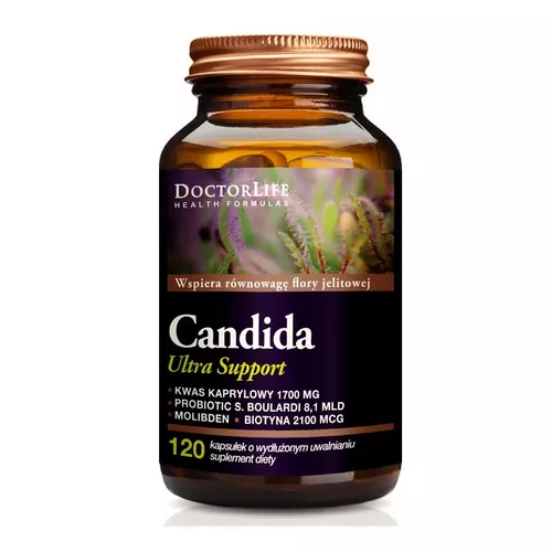 Doctor Life Candida Ultra Support, 120 kapsułek