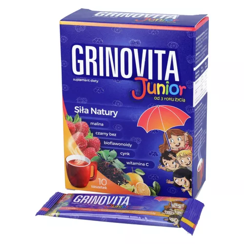Grinovita Junior, od 3. roku życia, 10 saszetek