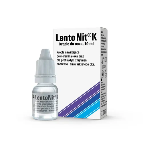 LentoNit K - krople do oczu, 10 ml