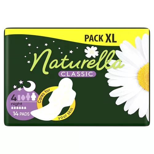 Naturella Ultra Night Duo - podpaski, 14 sztuk