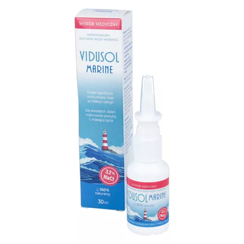 Zdrowe Korzyści Vidusol Marine, spray, 30 ml