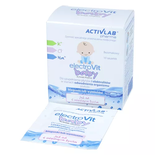 Activlab Pharma ElectroVit Baby, od 6 miesiąca życia, 10 saszetek