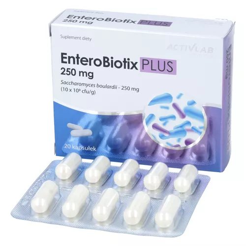 Activlab EnteroBiotix Plus, 20 kapsułek