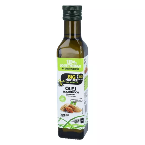 Big Nature - olej ze słodkich migdałów, 250 ml