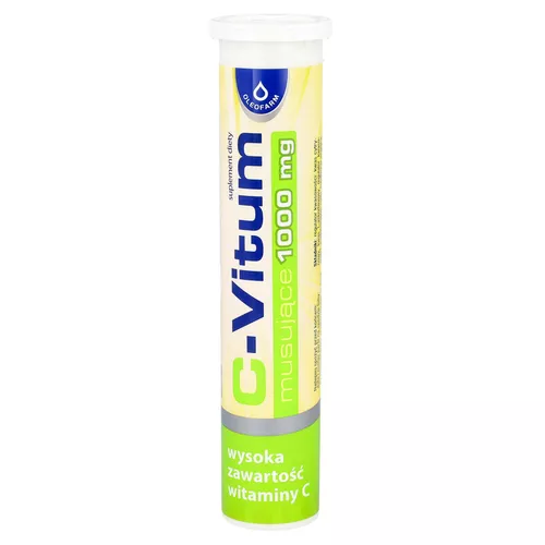 C-Vitum 1000 mg, 24 tabletki musujące