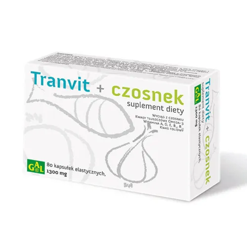 GAL Tranvit + czosnek, 80 kapsułek