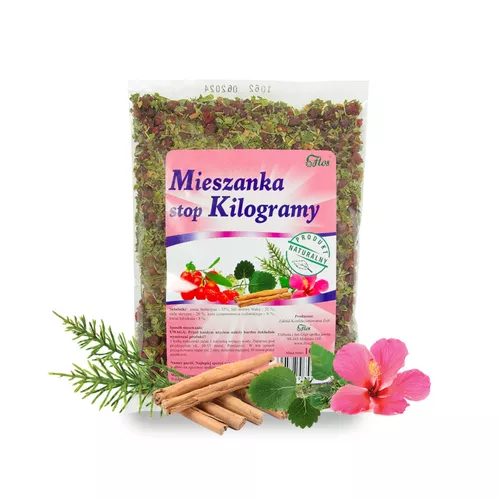 Flos - Mieszanka stop kilogramy, wspomaga proces odchudzania, 100 g