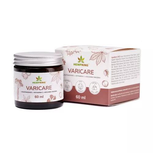 HEMPKING - Varicare maść na naczynka, 60 ml