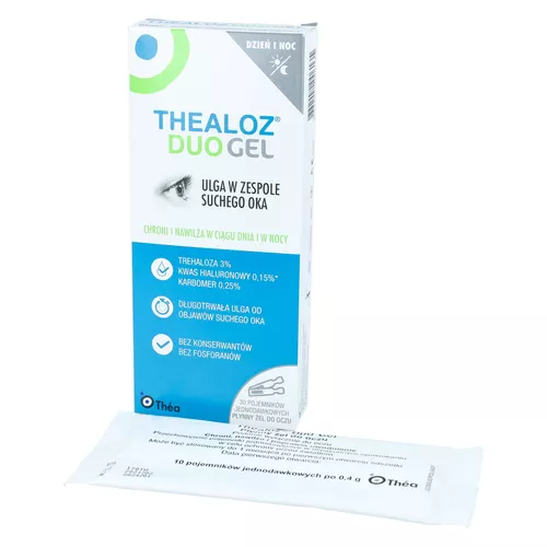 Thealoz Duo Gel - żel do oczu 0,4 g, 30 sztuk