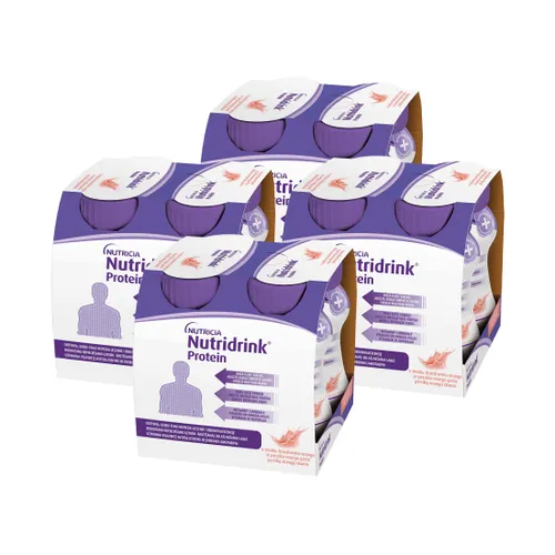 Zestaw Nutridrink Protein - o smaku brzoskwinia-mango, 16x125 ml