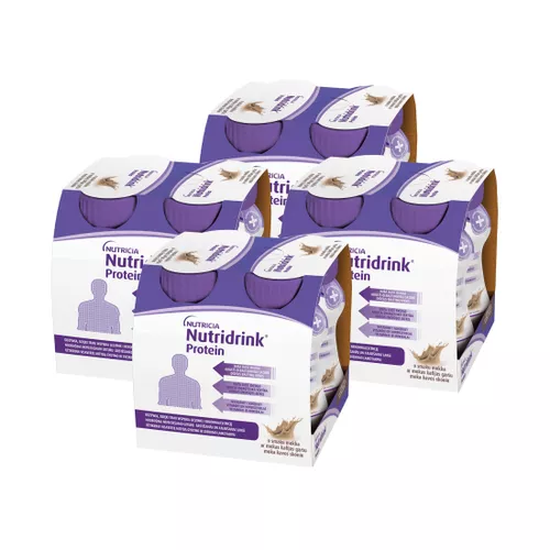 Zestaw Nutridrink Protein - o smaku mokka, 16 x 125 ml